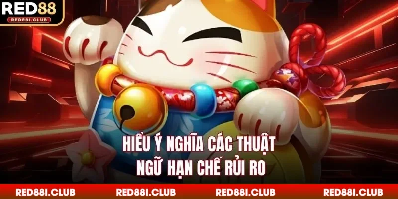 Hiểu ý nghĩa các thuật ngữ hạn chế rủi ro