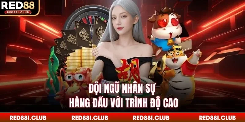 Đội ngũ nhân sự hàng đầu với trình độ cao