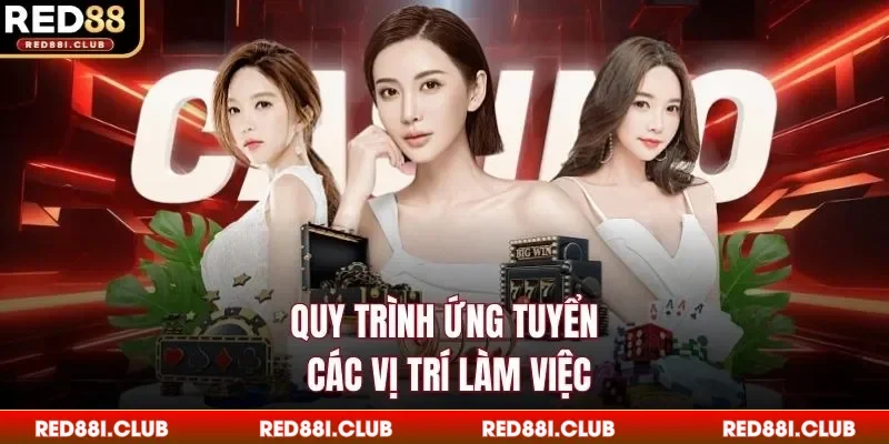 Quy trình ứng tuyển các vị trí làm việc